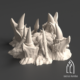 Tulipa Assimilated Hives 3D-printed model